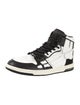 Amiri Leather Colorblock Pattern Sneakers