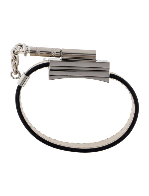 Amiri Leather Pebbled Jax Wrap Bracelet