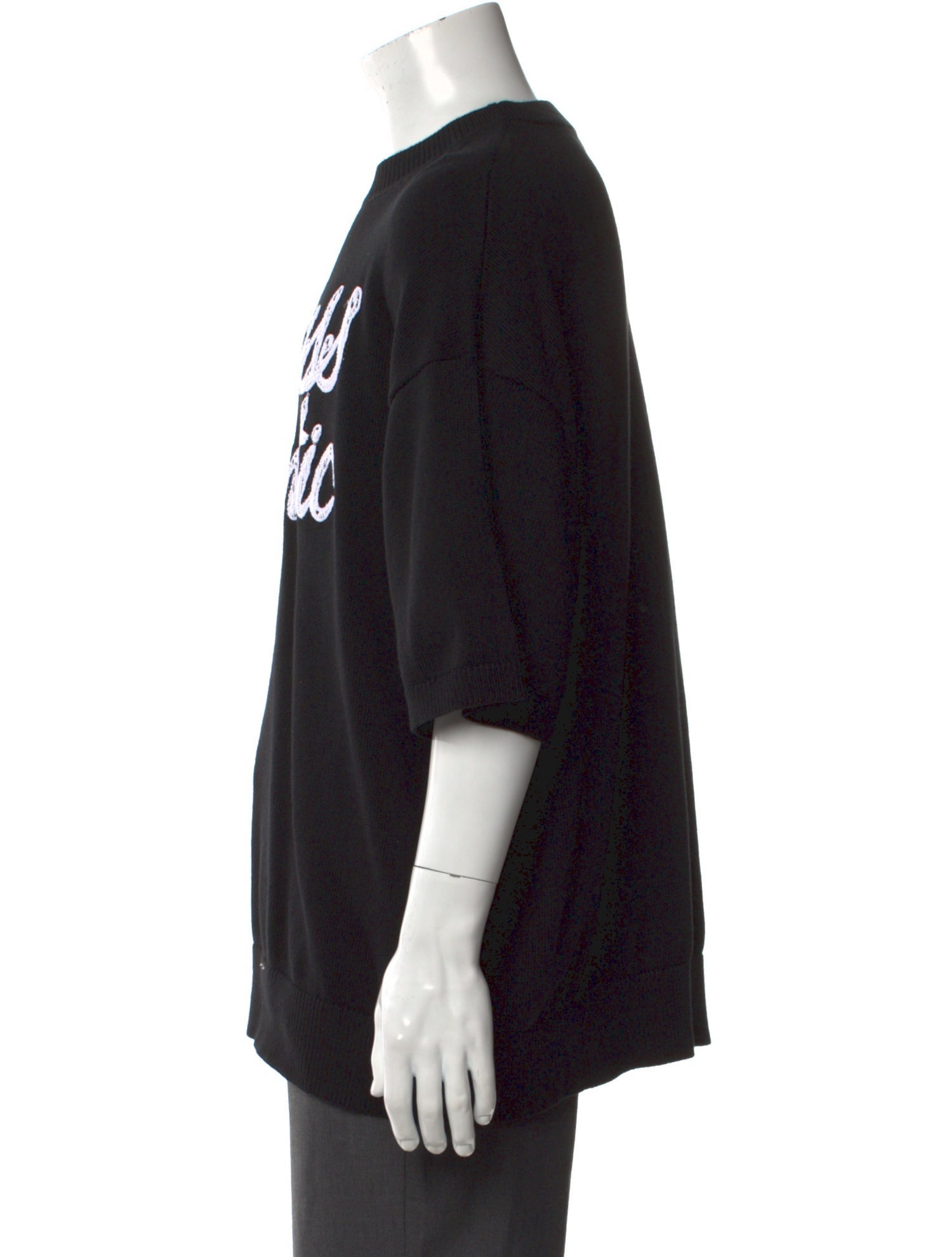 Amiri Graphic Print Crew Neck Pullover