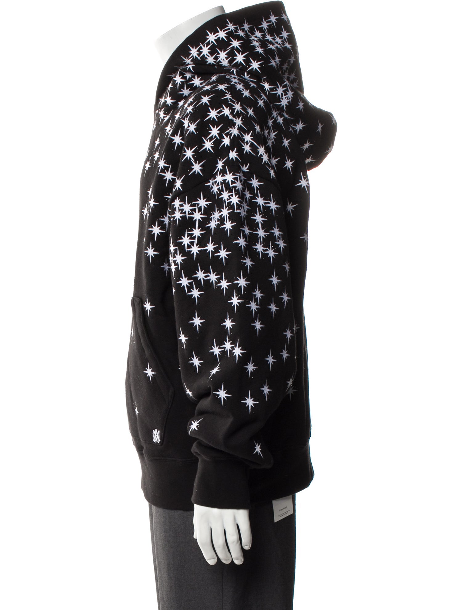 Amiri Printed Crew Neck Hoodie