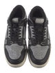 Amiri Leather Colorblock Pattern Sneakers