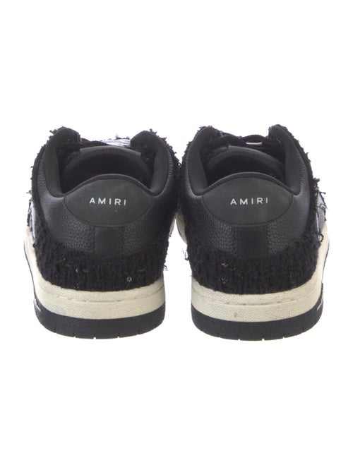 Amiri Leather Leather Trim Embellishment Sneakers