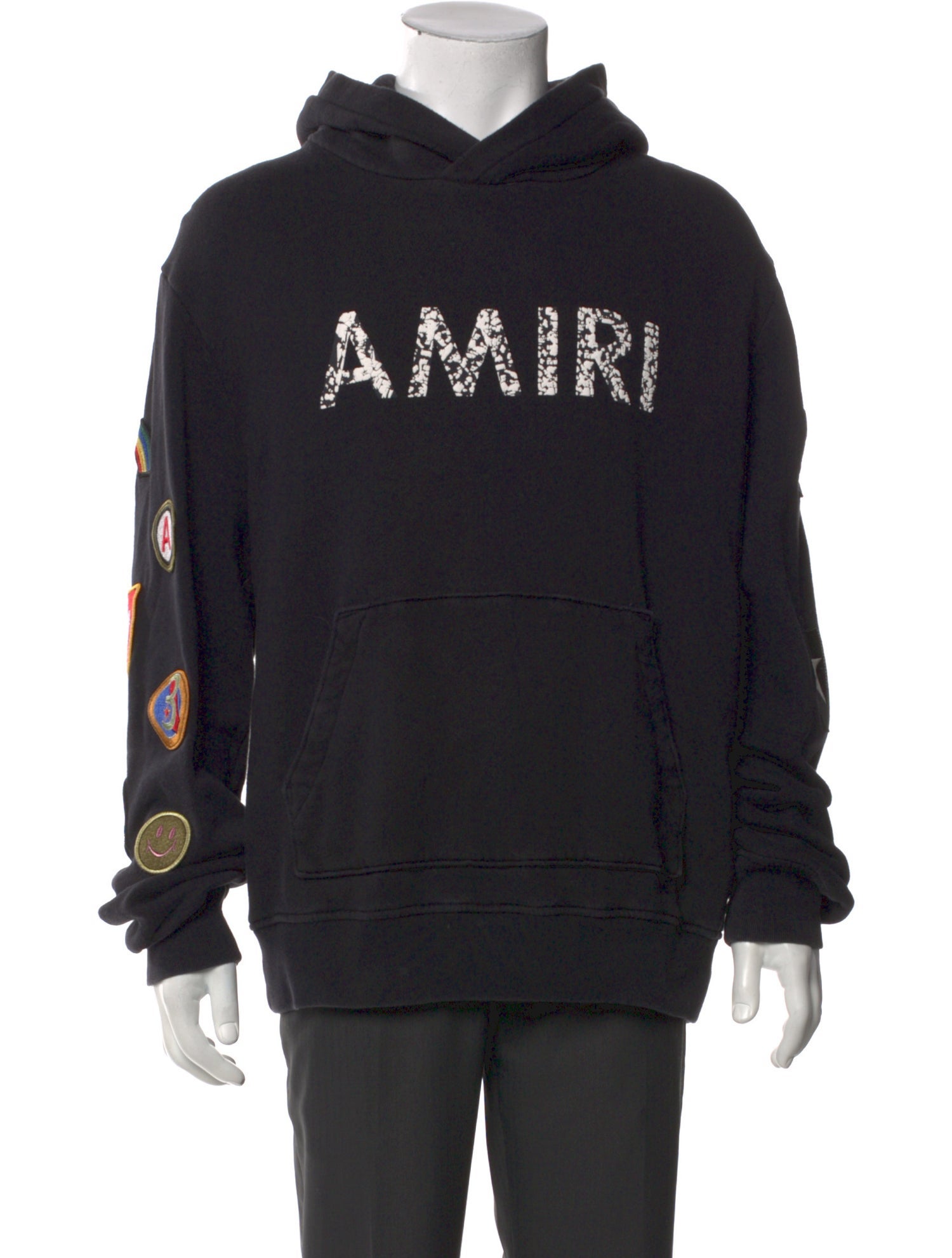 Amiri Graphic Print Crew Neck Hoodie