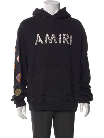 Amiri Graphic Print Crew Neck Hoodie