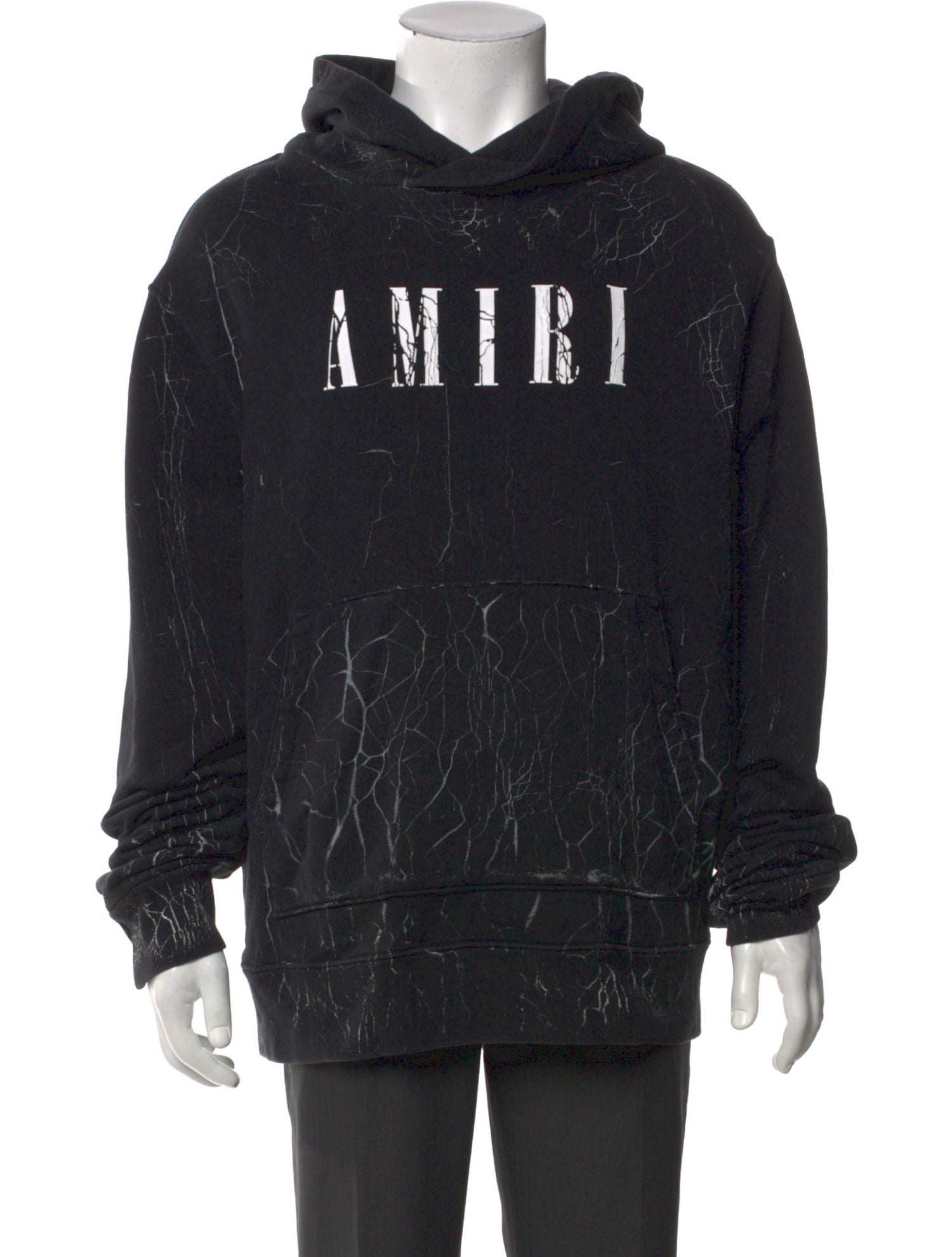 Amiri Graphic Print Crew Neck Hoodie