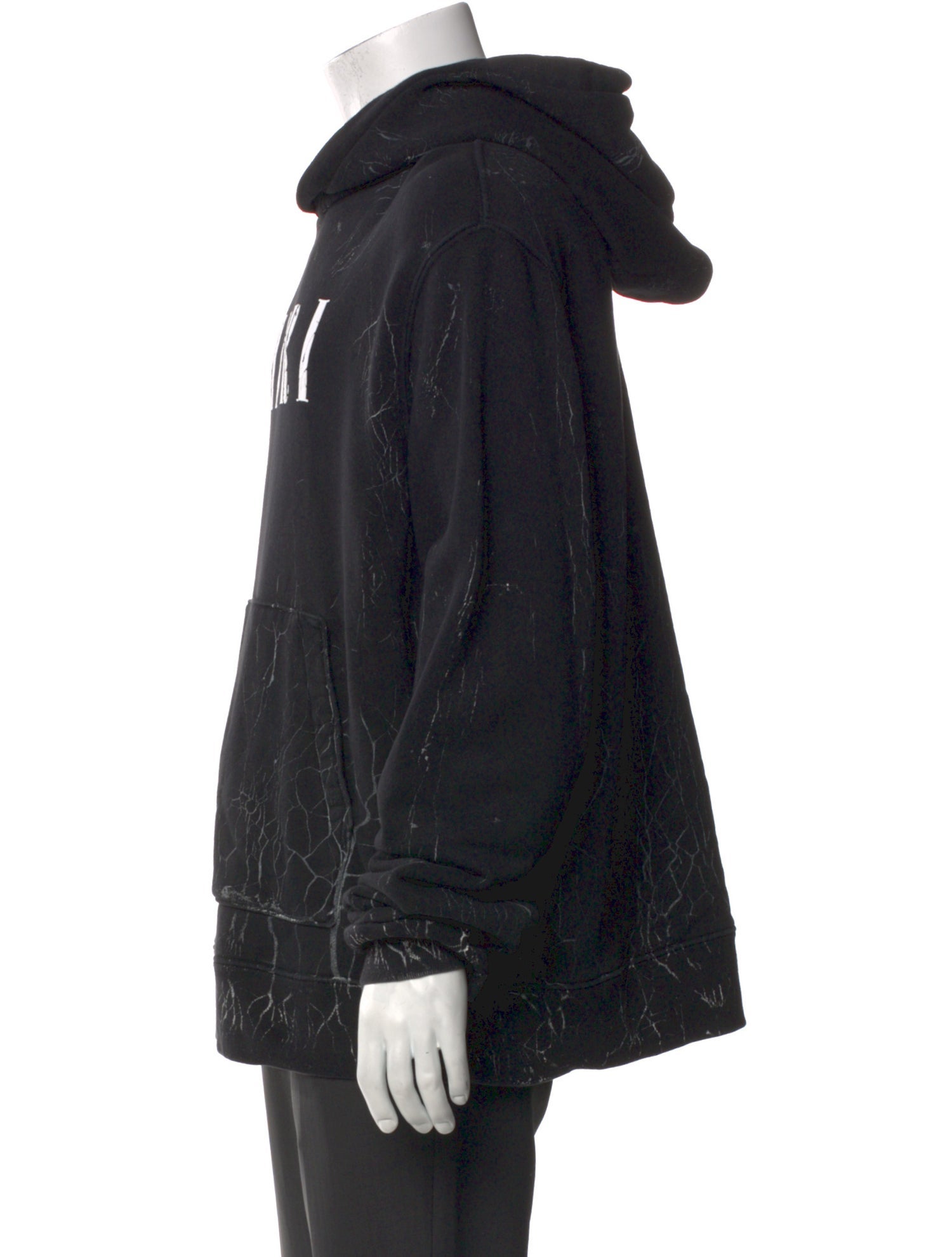 Amiri Graphic Print Crew Neck Hoodie