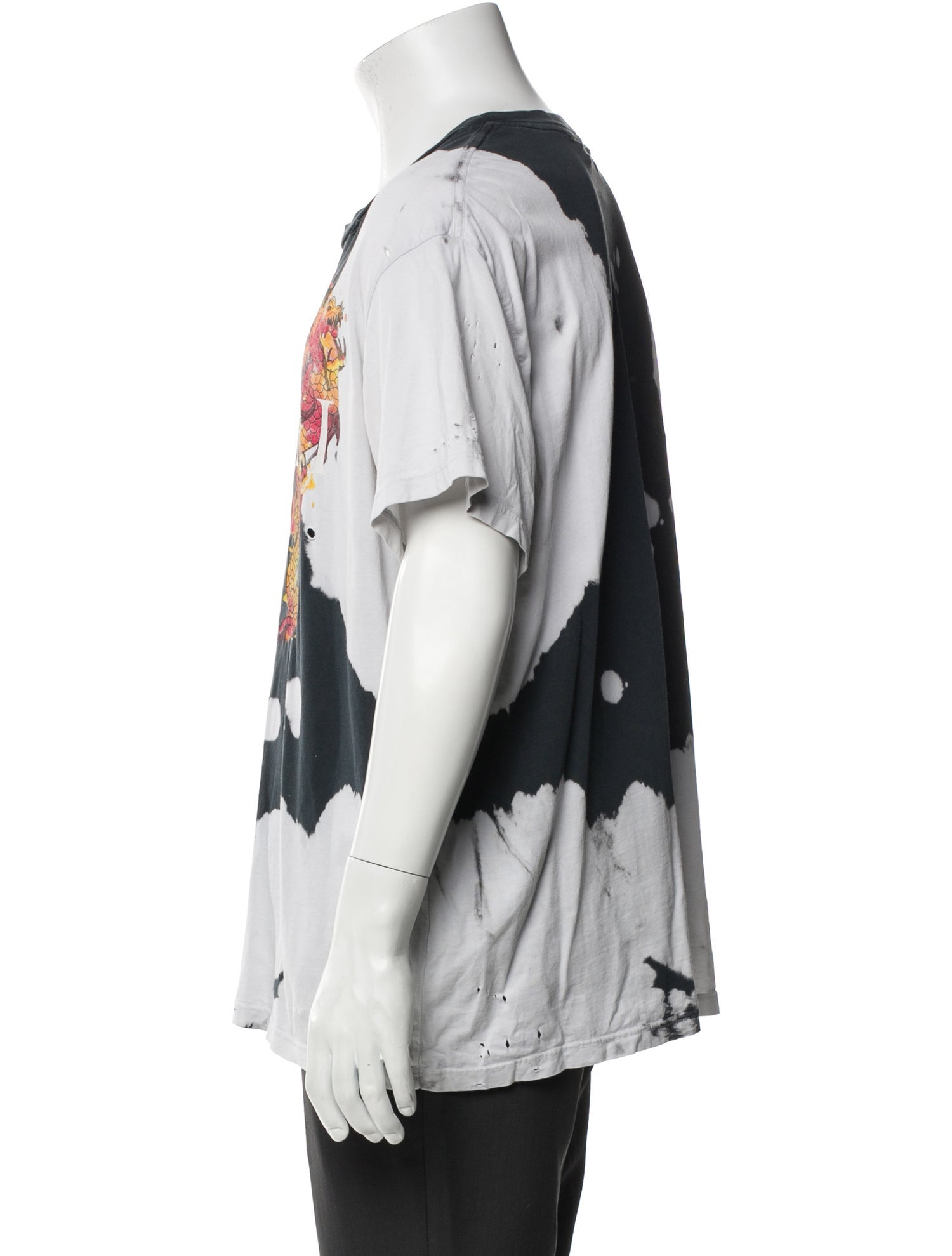 Amiri Signature Logo Floral Print T-Shirt