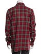 Amiri Plaid Print Trucker Jacket