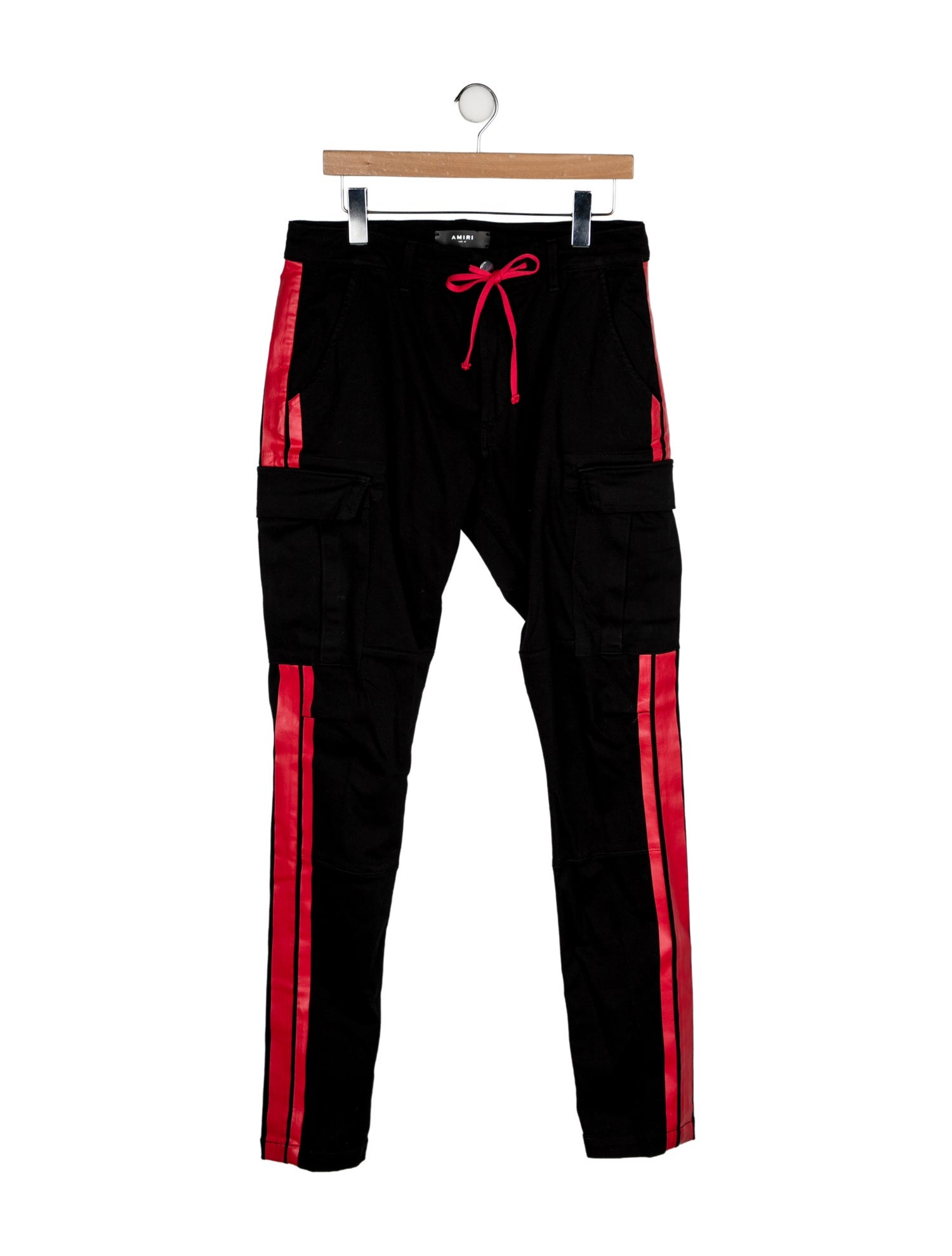 Amiri Colorblock Pattern Moto Pants
