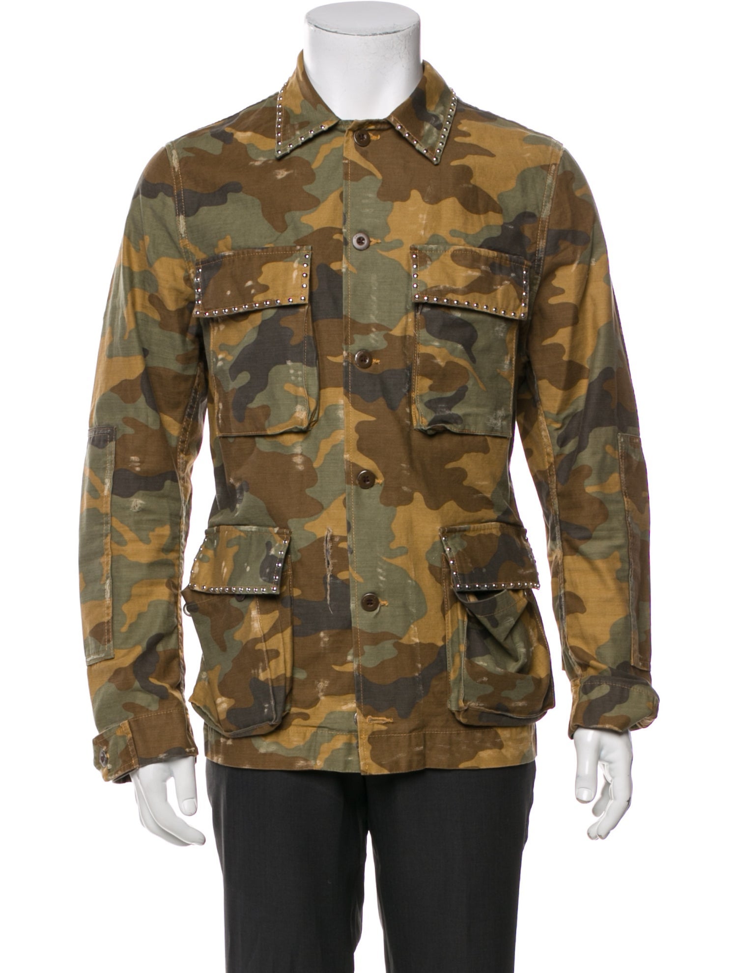 Amiri Printed Utility Jacket