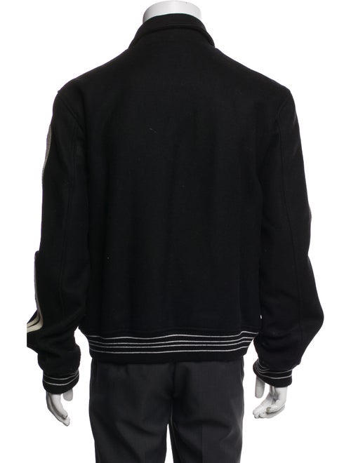Amiri Wool Striped Varsity Jacket