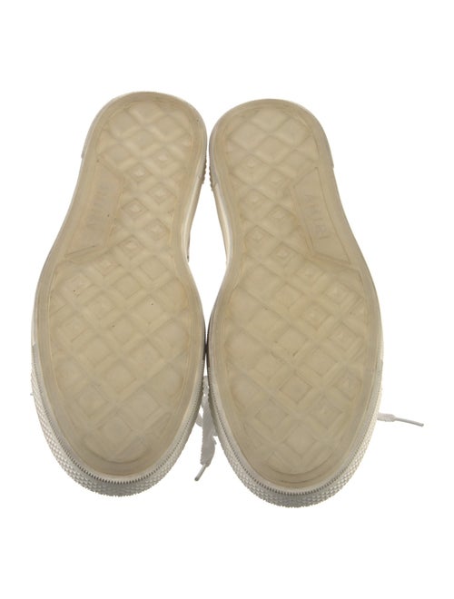 Amiri Canvas Printed Sneakers