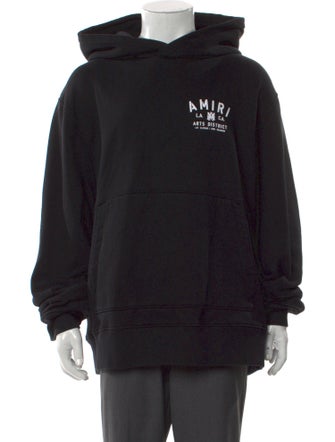 Amiri Graphic Print Crew Neck Hoodie