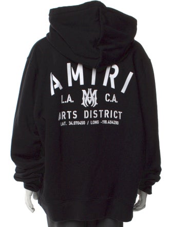 Amiri Graphic Print Crew Neck Hoodie