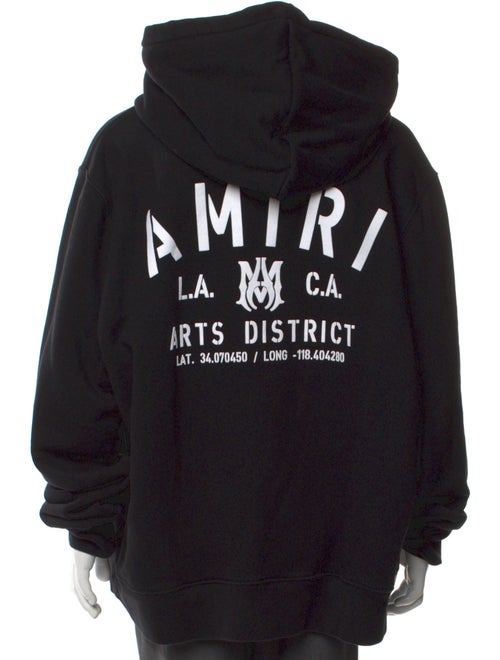 Amiri Graphic Print Crew Neck Hoodie