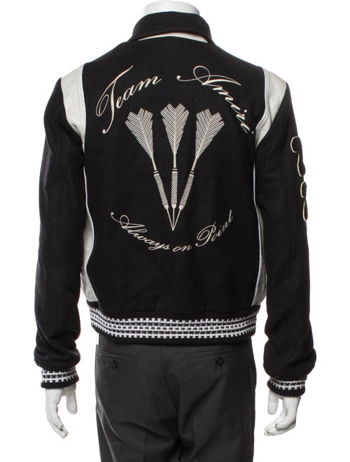 Amiri Wool Graphic Print Jacket