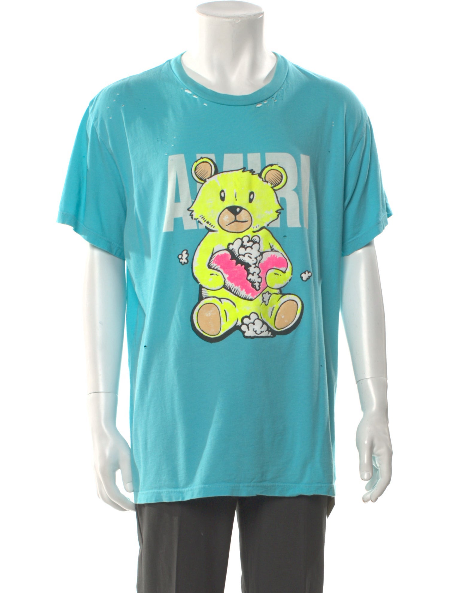 Amiri Graphic Print Crew Neck T-Shirt