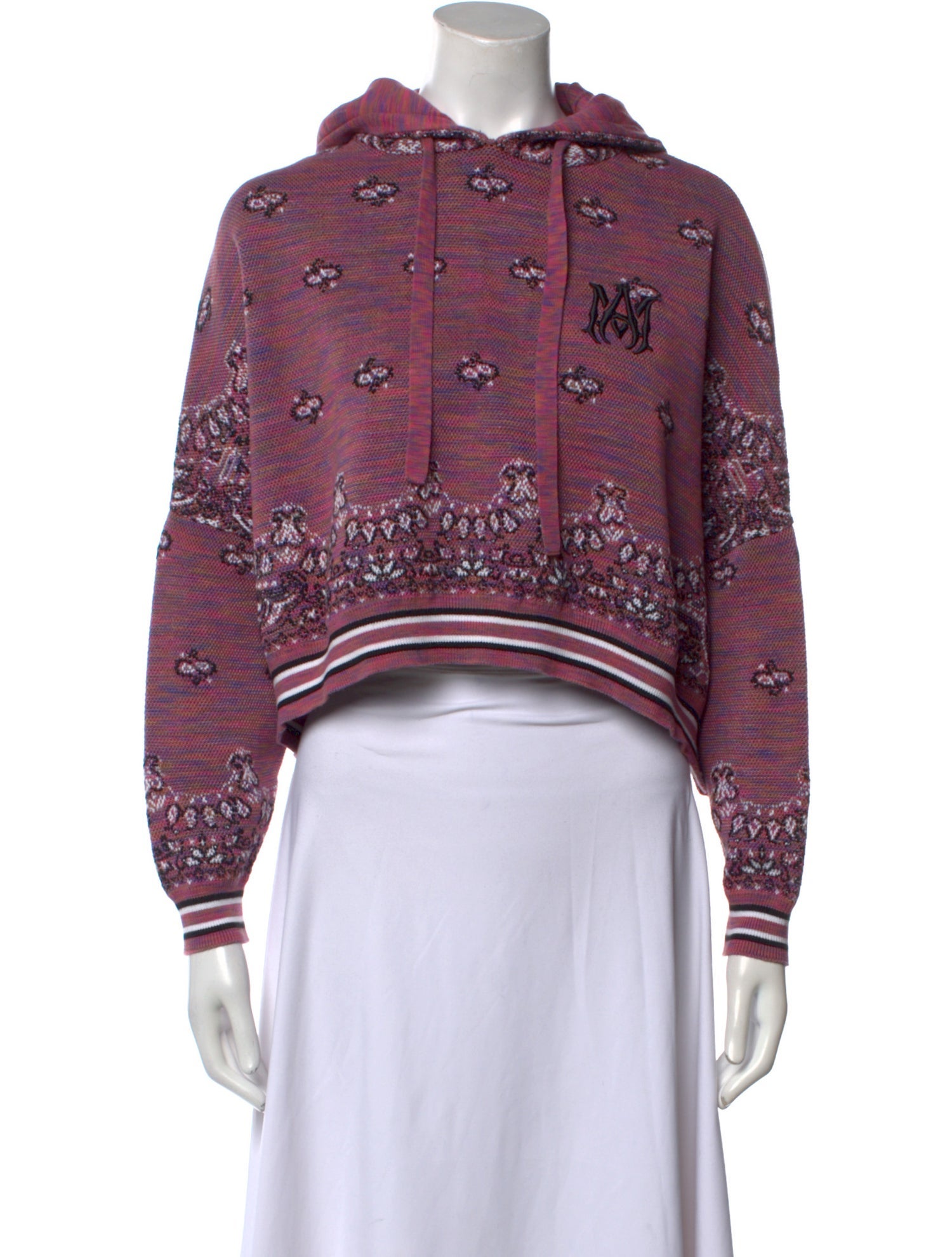 Amiri Printed Crew Neck Sweater