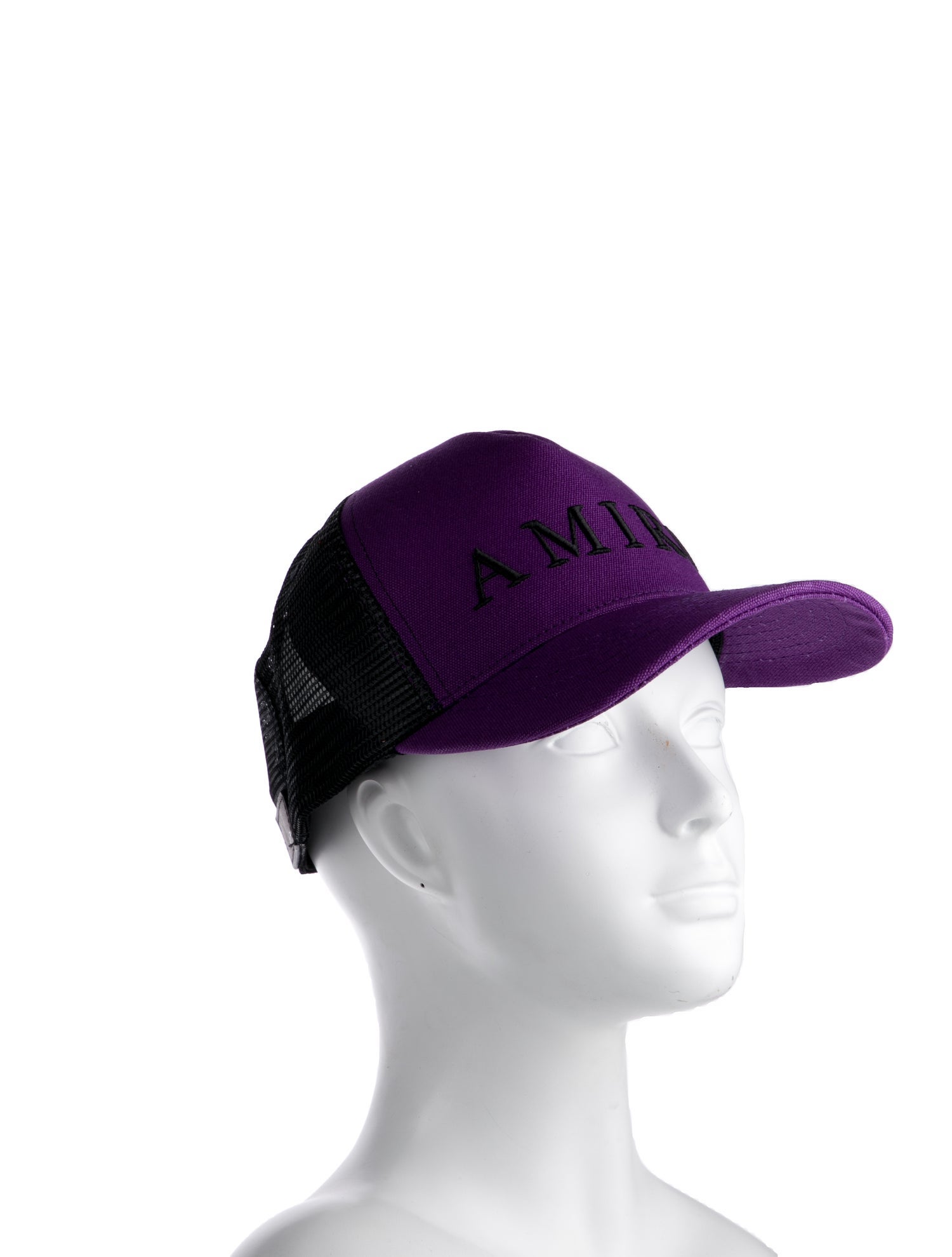 Amiri Cotton Mesh Accent Baseball Cap w/Tags