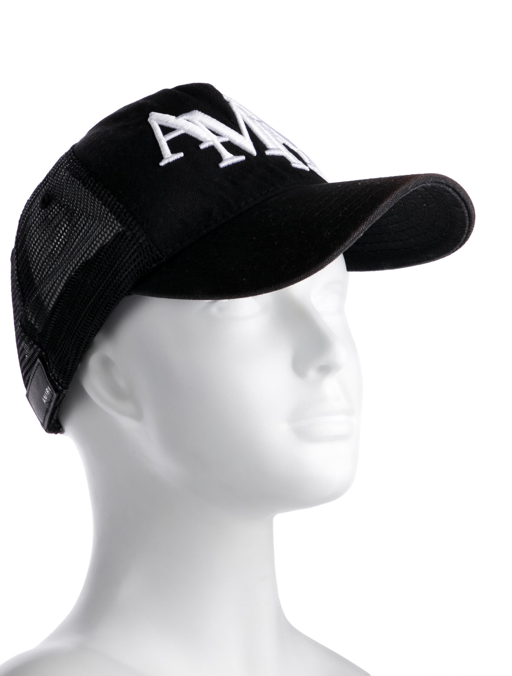 Amiri Cotton Mesh Accent Baseball Cap