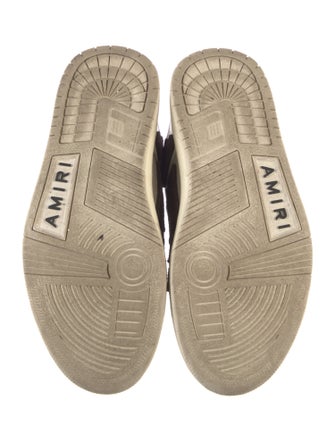 Amiri Leather Sneakers