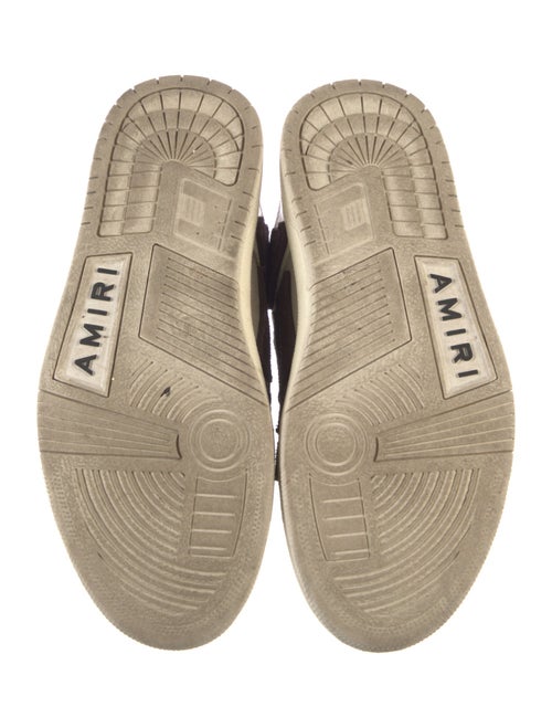 Amiri Leather Sneakers
