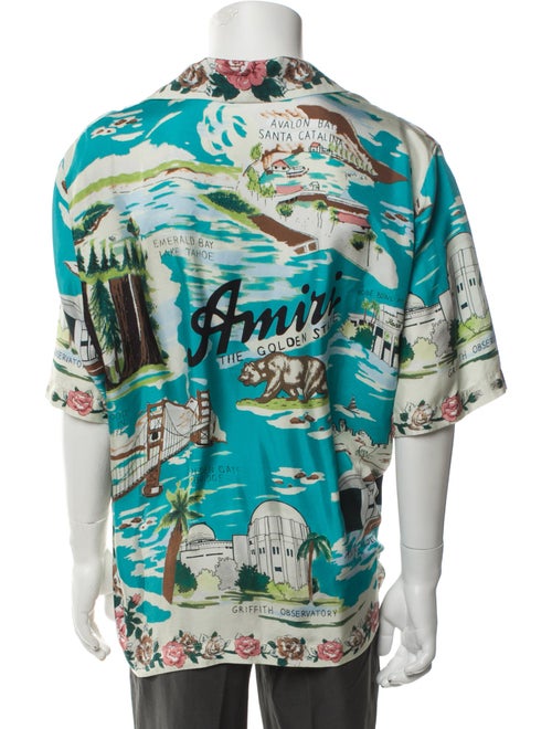 Amiri Silk Printed Shirt