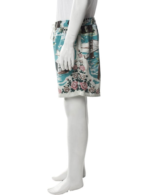 Amiri Silk Jogger Shorts