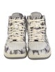 Amiri Leather Printed Sneakers
