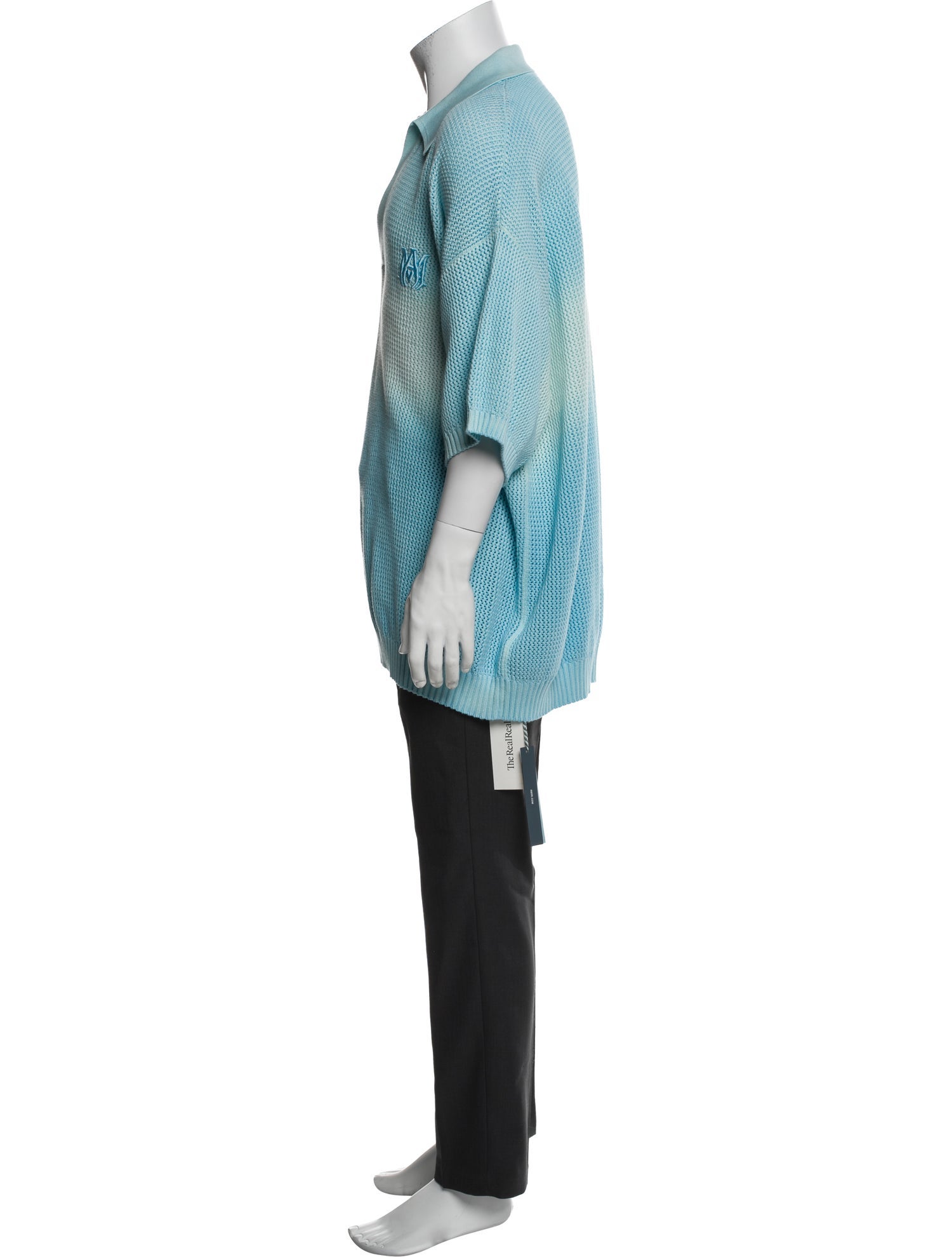 Amiri 2025 Striped Polo Shirt w/ Tags