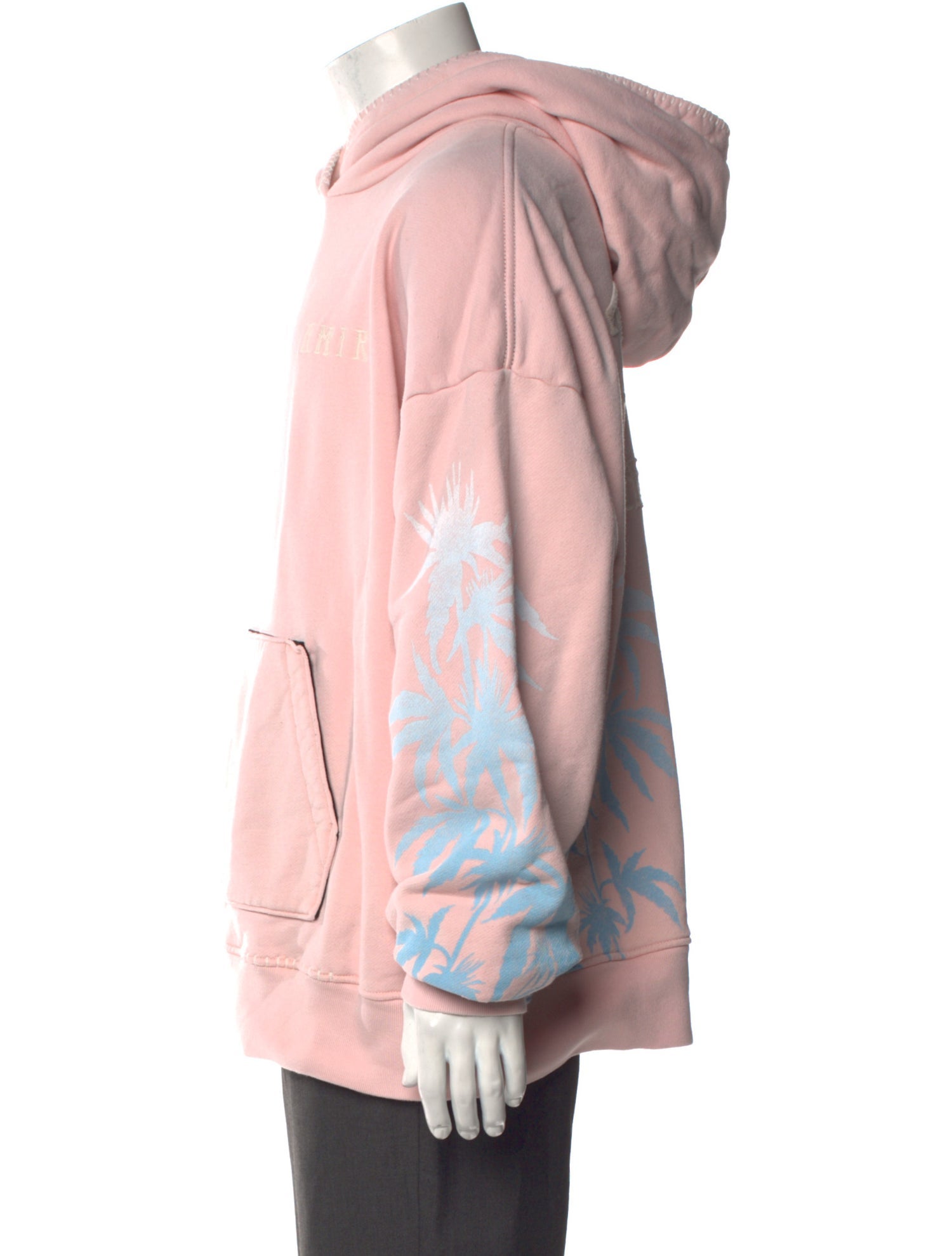 Amiri Graphic Print Crew Neck Hoodie