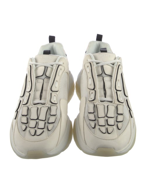 Amiri Leather Leather Trim Embellishment Sneakers