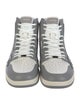 Amiri Leather Colorblock Pattern Sneakers