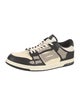 Amiri Leather Colorblock Pattern Sneakers