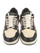 Amiri Leather Colorblock Pattern Sneakers
