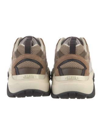 Amiri Suede Printed Sneakers