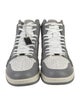 Amiri Leather Colorblock Pattern Sneakers