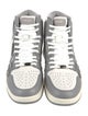 Amiri Leather Colorblock Pattern Sneakers