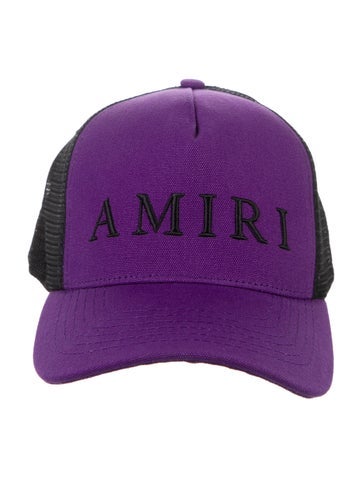 Amiri Hats Men's Cotton Trucker Hat
