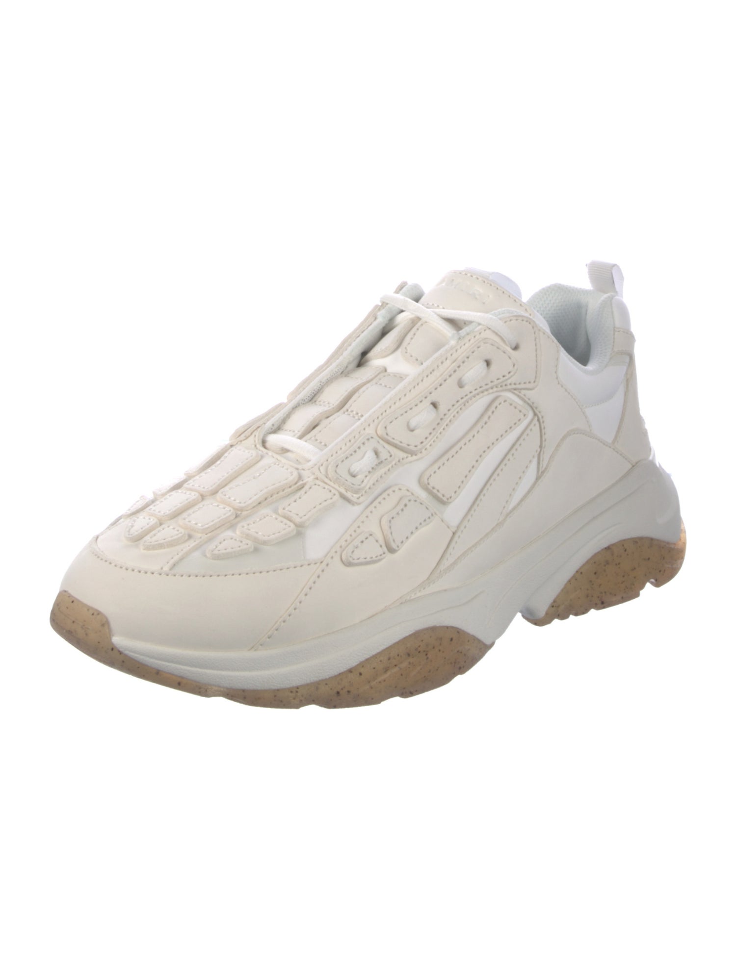 Amiri Leather Leather Trim Embellishment Sneakers w/ Tags