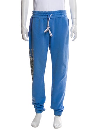 Amiri Crystal Ball Graphic Print Lounge Bottoms