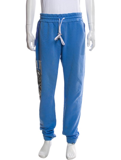 Amiri Crystal Ball Graphic Print Lounge Bottoms