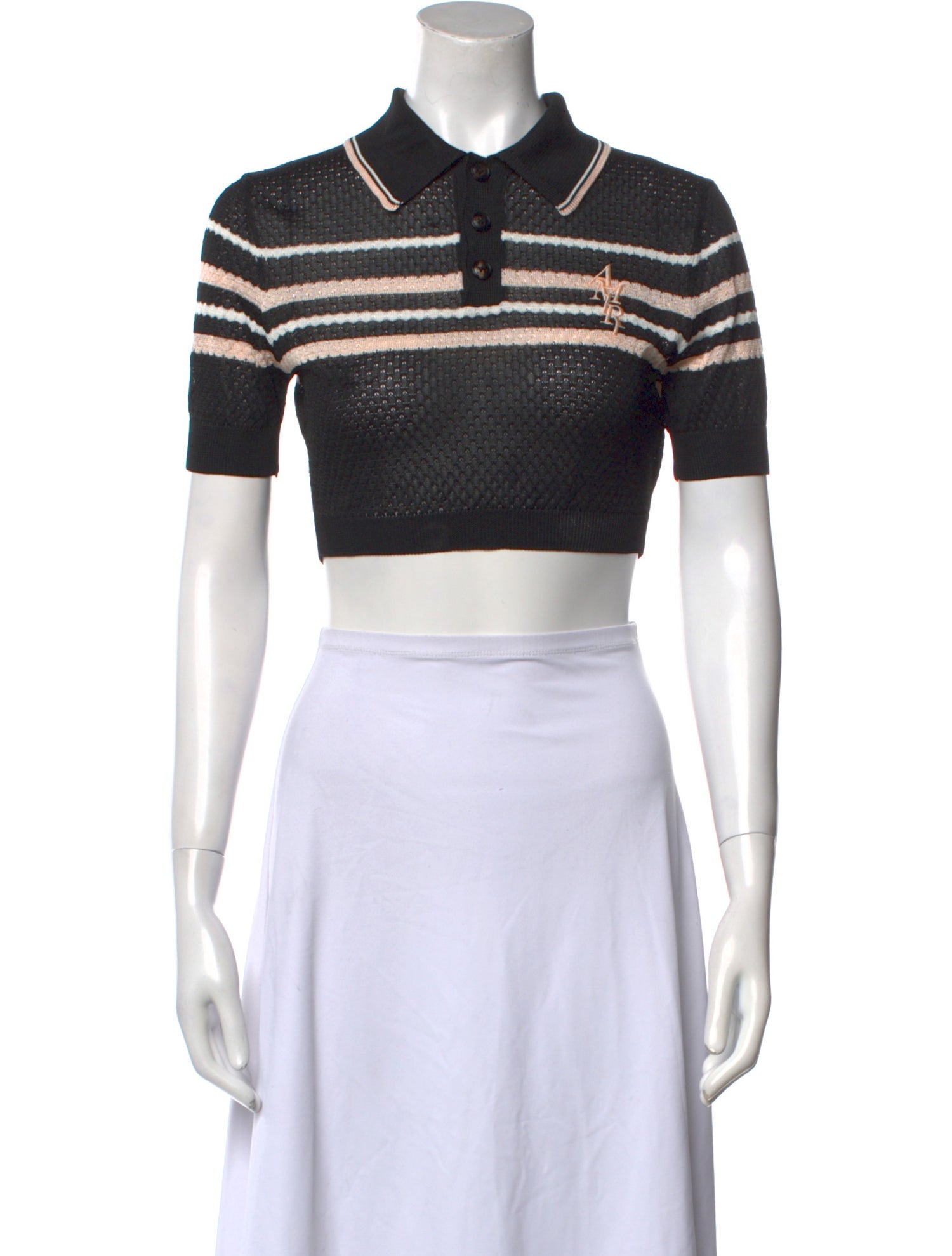 Amiri Striped Crew Neck Sweater w/ Tags