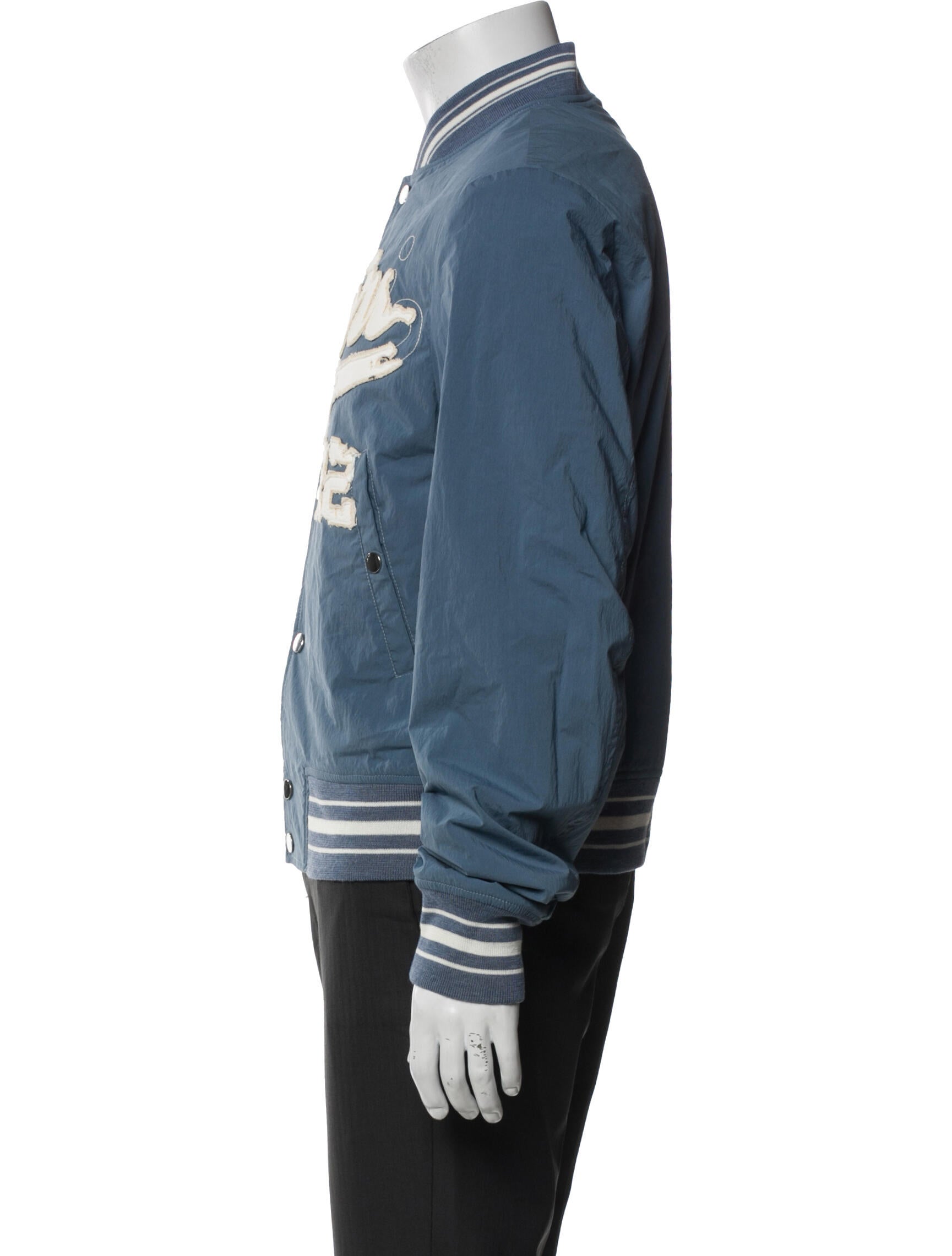 Amiri Graphic Print Denim Jacket