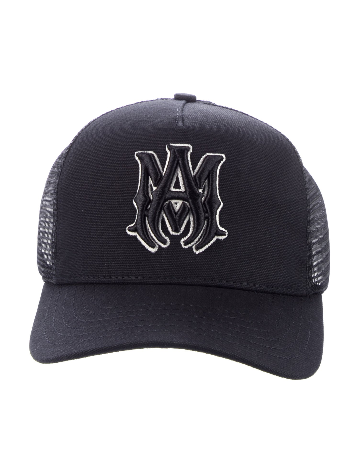 Amiri Solid Embroidered Trucker Hat w/Tags