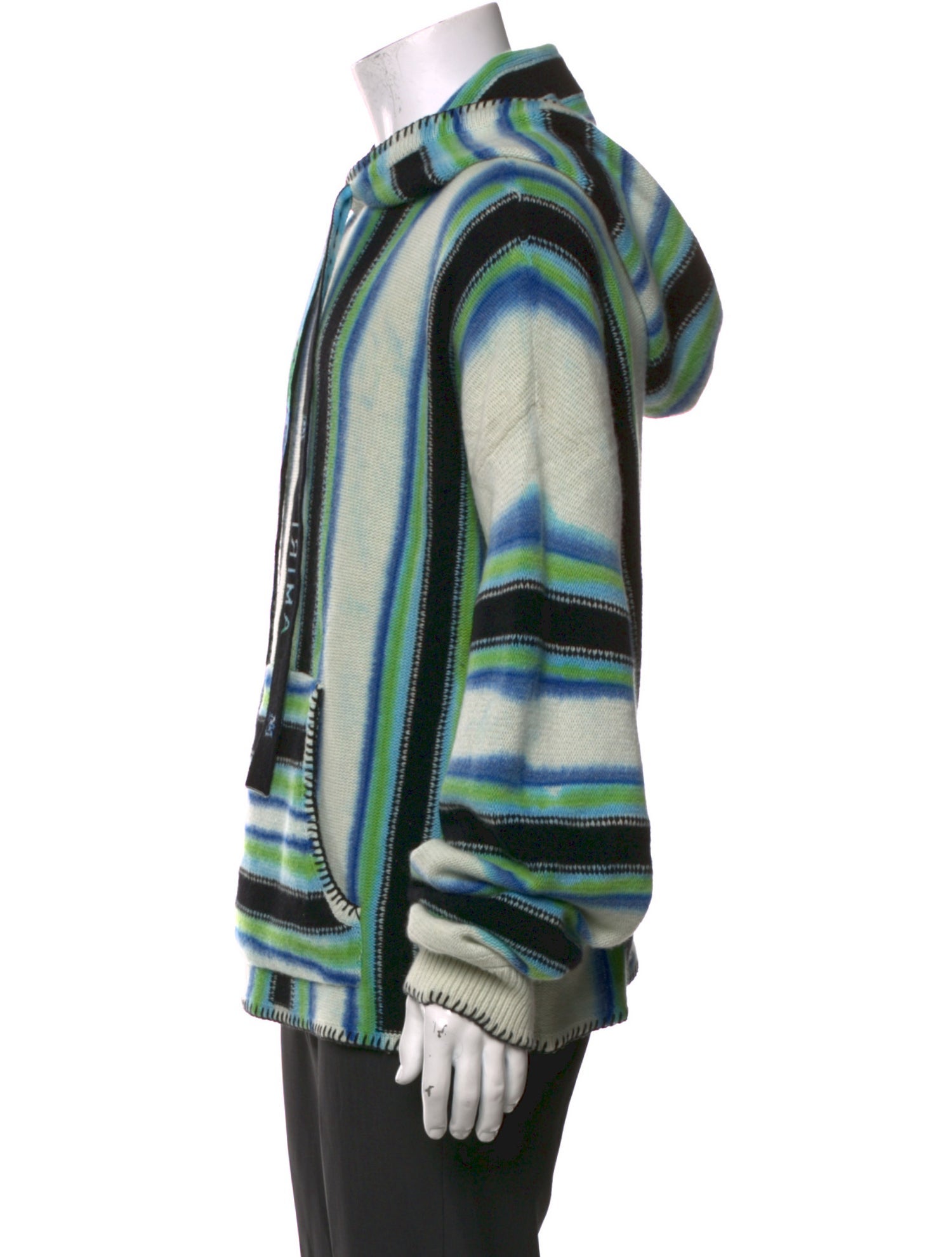 Amiri Cashmere Striped Hoodie