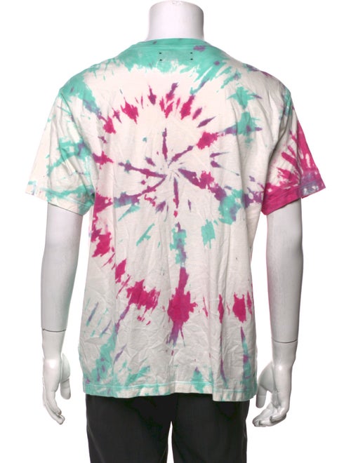 Amiri Tie-Dye Print Short Sleeve Shirt