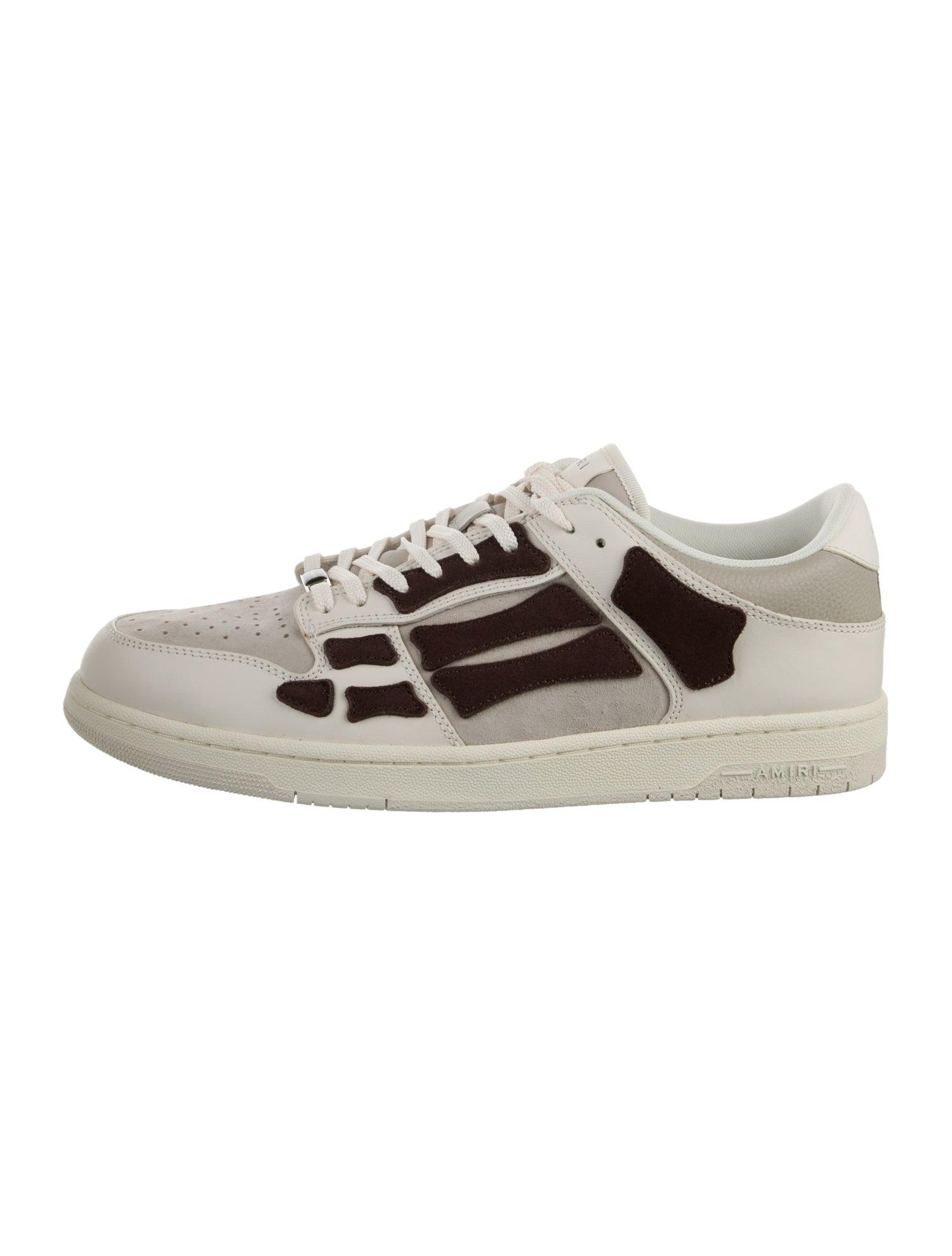 Amiri Leather Printed Sneakers