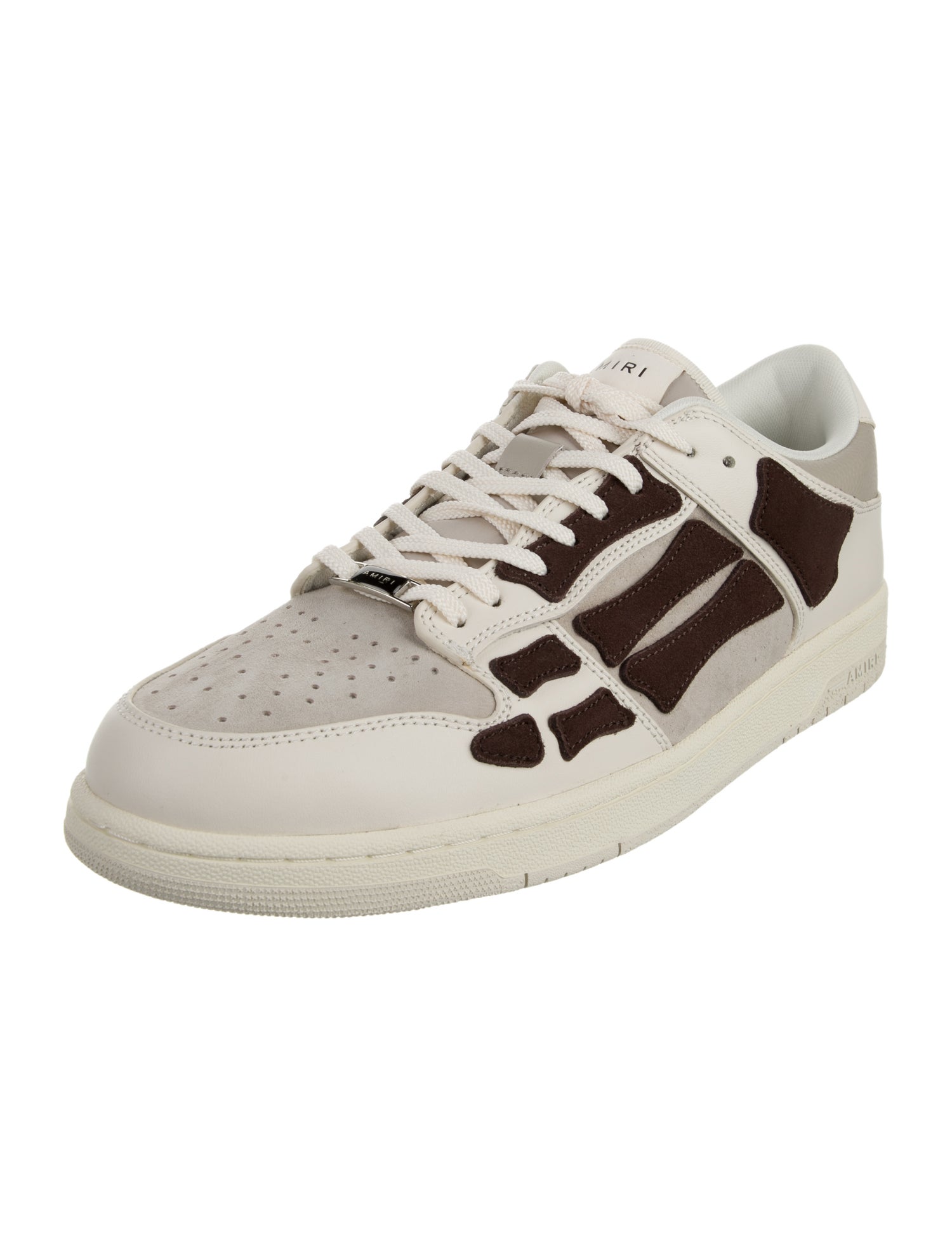 Amiri Leather Printed Sneakers