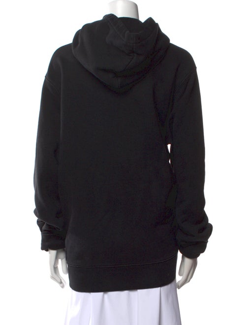 Amiri Black Pullover Hoodie Graphic Print Sweatshirt